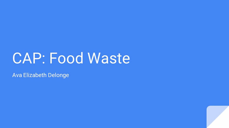 Food Waste